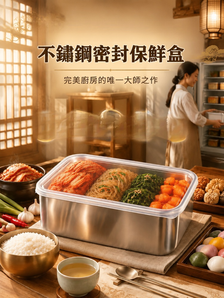 HFH-抗菌不鏽鋼保鮮盒