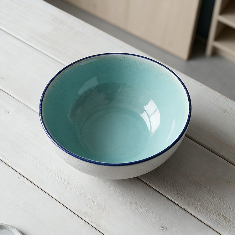 灰色陶瓷圓形碗三入組主圖