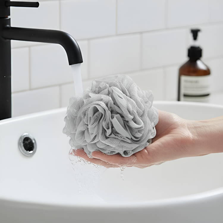 灰色沐浴起泡球（5個）