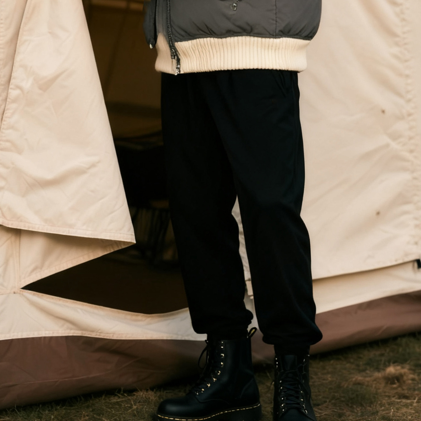 남성 캐주얼 순면 조거 팬츠