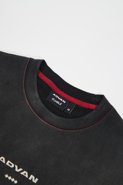 ADVAN X FUMBLE WASHED LOGO TEE