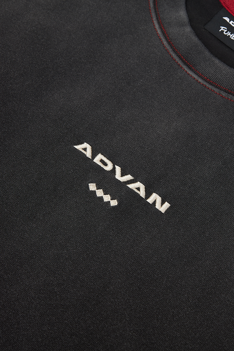 ADVAN X FUMBLE WASHED LOGO TEE