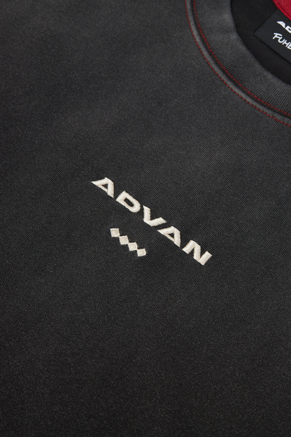 ADVAN X FUMBLE WASHED LOGO TEE