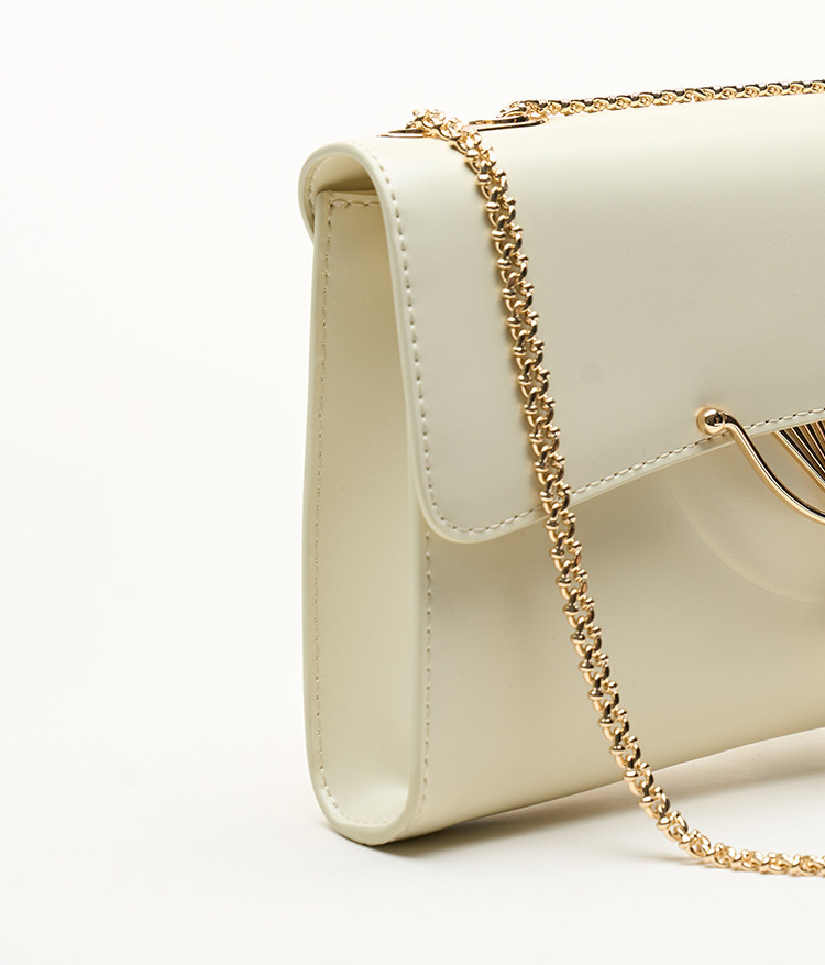 原創小眾設計感手拿鍊條霓虹包2370號