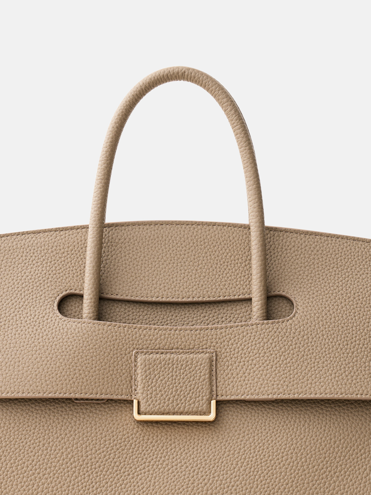 笑顏高級感通勤頭層牛皮小眾托特包S2354號