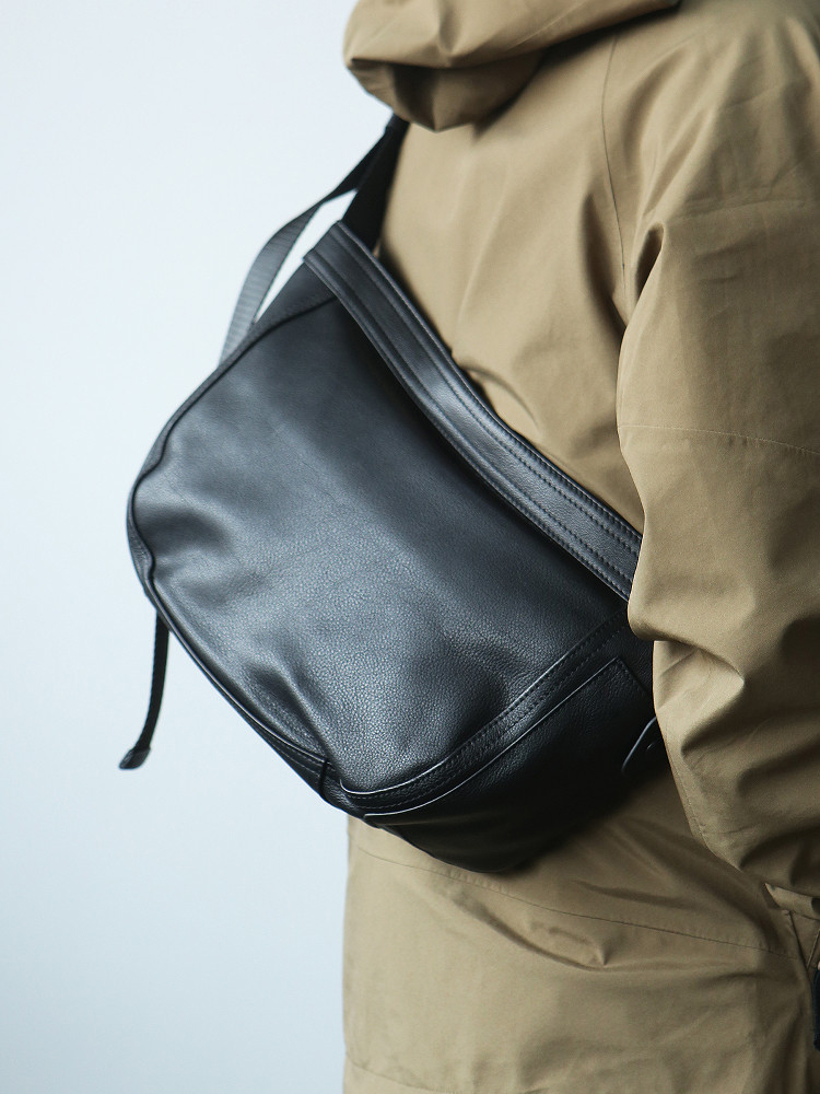 DEEPKEE手工真皮男士單肩斜背包3181號