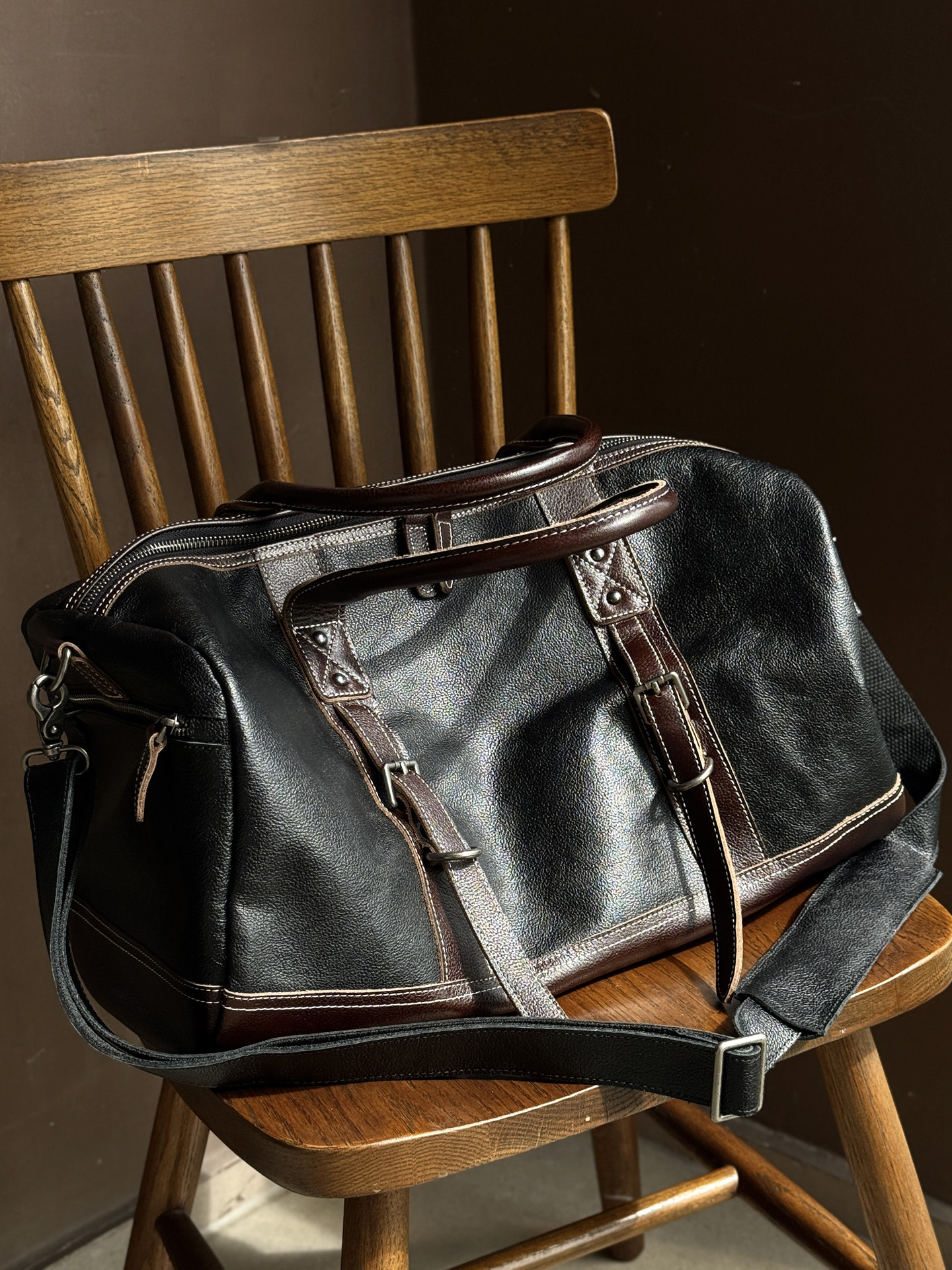 DEEPKEE輕便休閒旅行手提斜背包498號