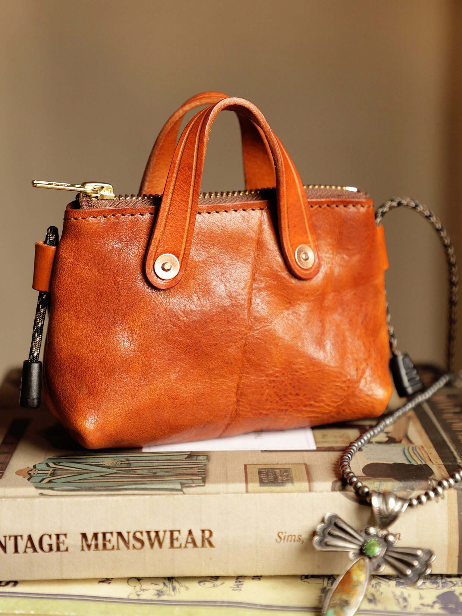 DEEPKEE 便攜隨身ミニポ真皮包 1416 號