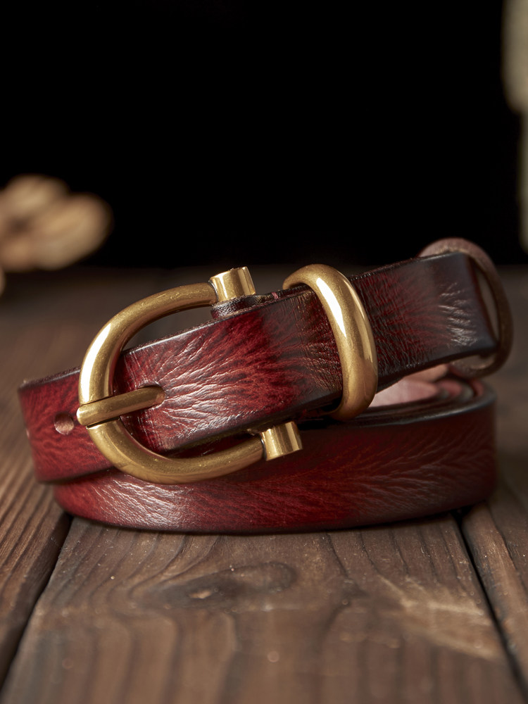 DEEPKEE ins 風光面細腰帶 7756 號