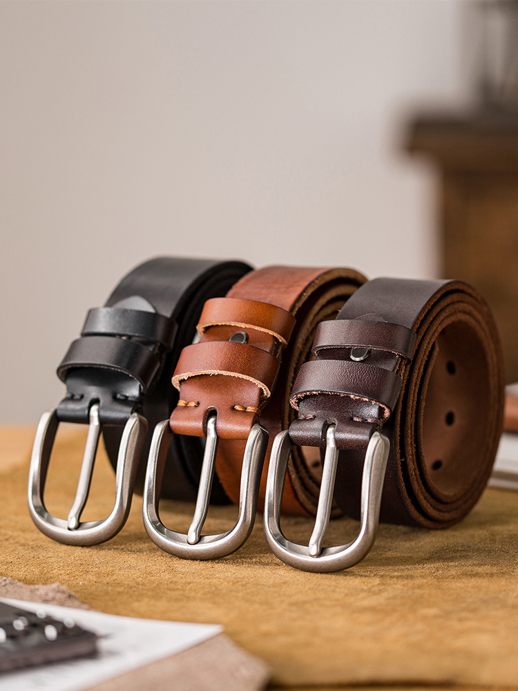 DEEPKEE 手作り機車風工裝腰帶 5436 號