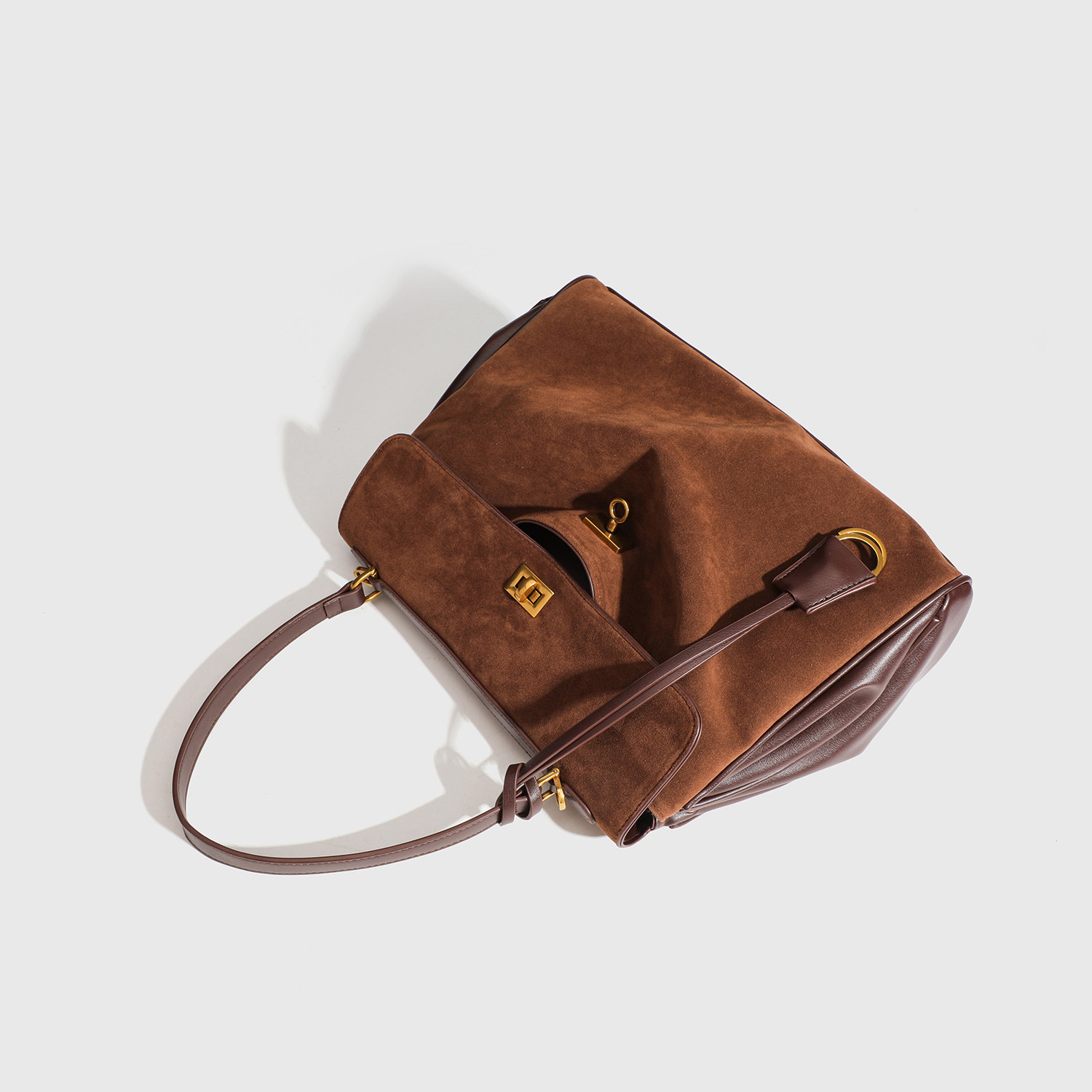 DEEPKEE 磨砂皮凱莉包 8858 號