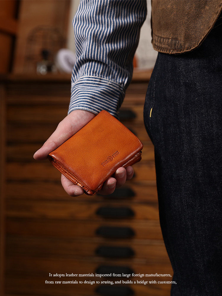 DEEPKEE 手作り多卡位錢夾 T-621 號