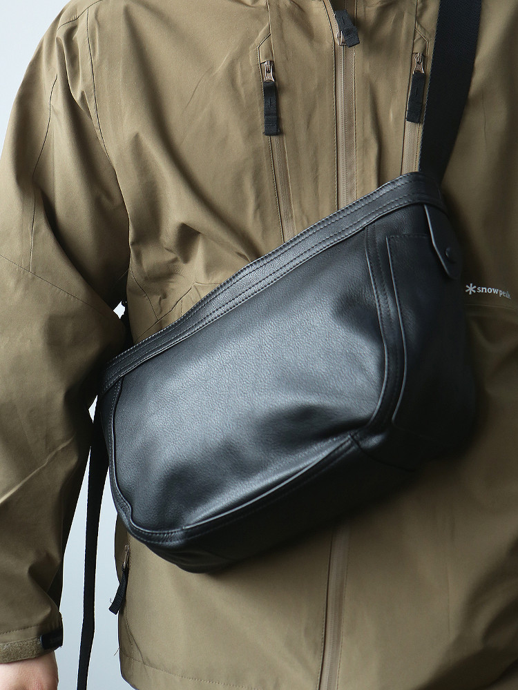 DEEPKEE手工真皮男士單肩斜背包3181號