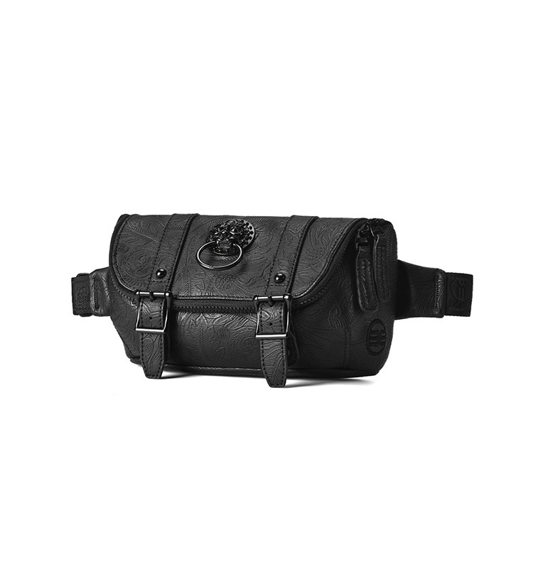 潮牌門首男士斜背包42277