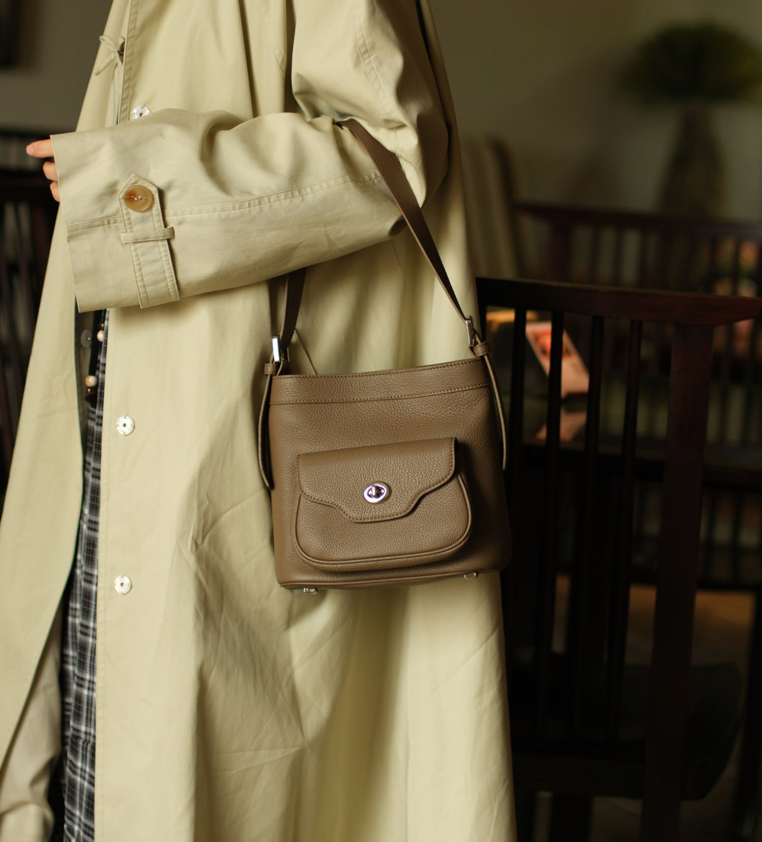 新款簡潔設計水桶包C0314號