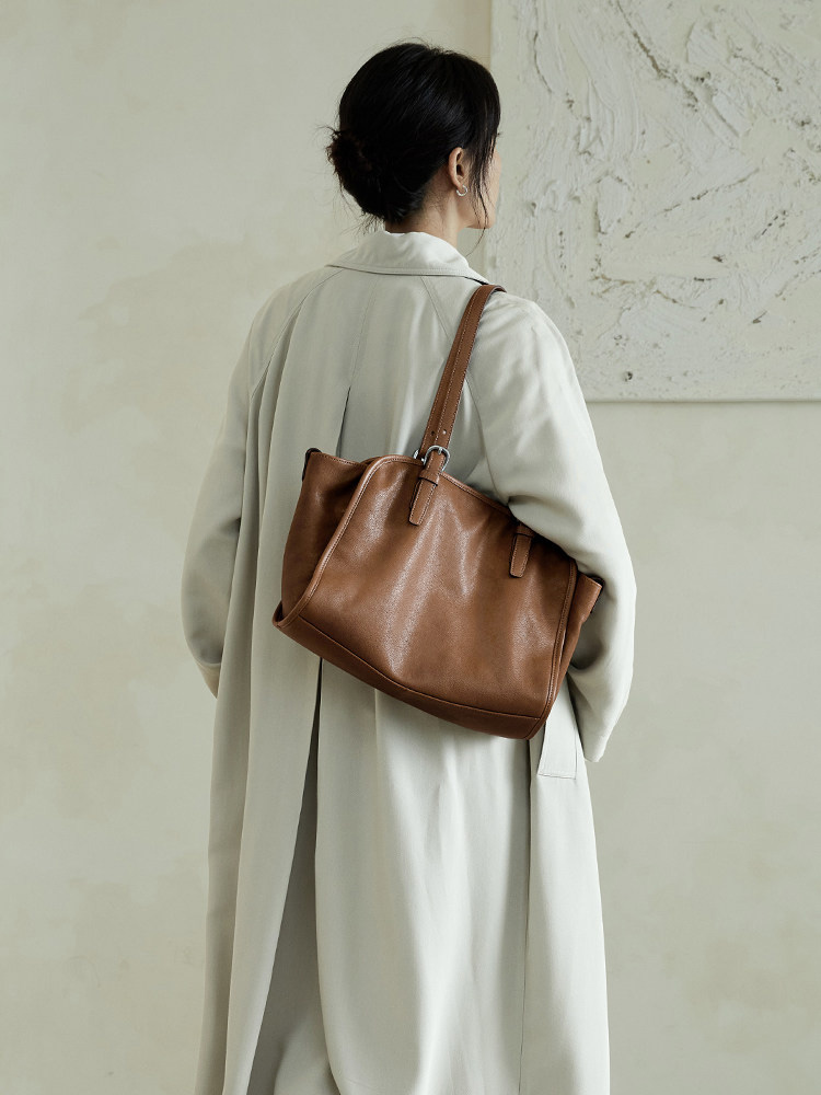 DEEPKEE 植鞣牛皮げんぽう龄球包 36433 號