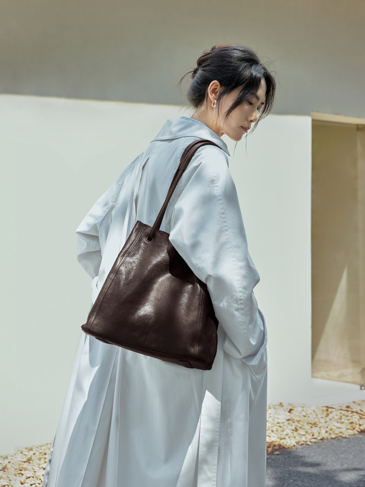 DEEPKEE 簡易カジュアル水桶包 G008 號