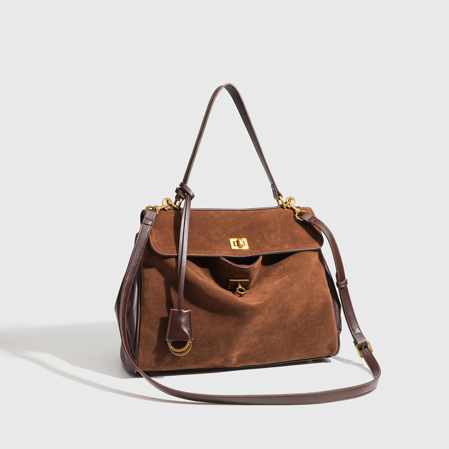 DEEPKEE 磨砂皮凱莉包 8858 號