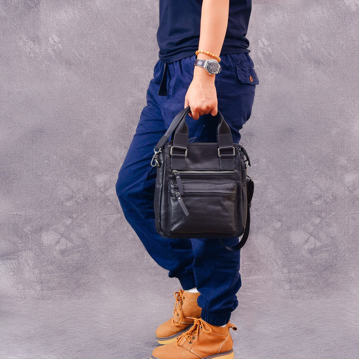 真皮通勤款商務小包2404號