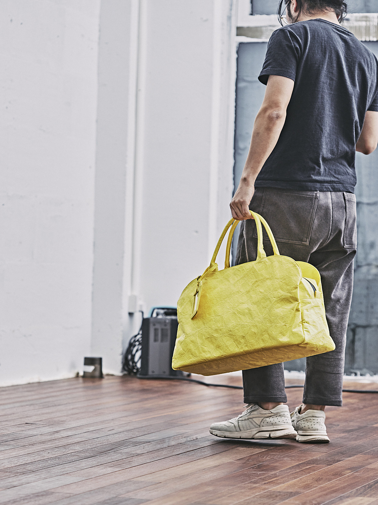 DEEPKEE 環保杜邦紙手提包大容量防潑水輕便可折疊通勤旅行袋 TY 9284 號