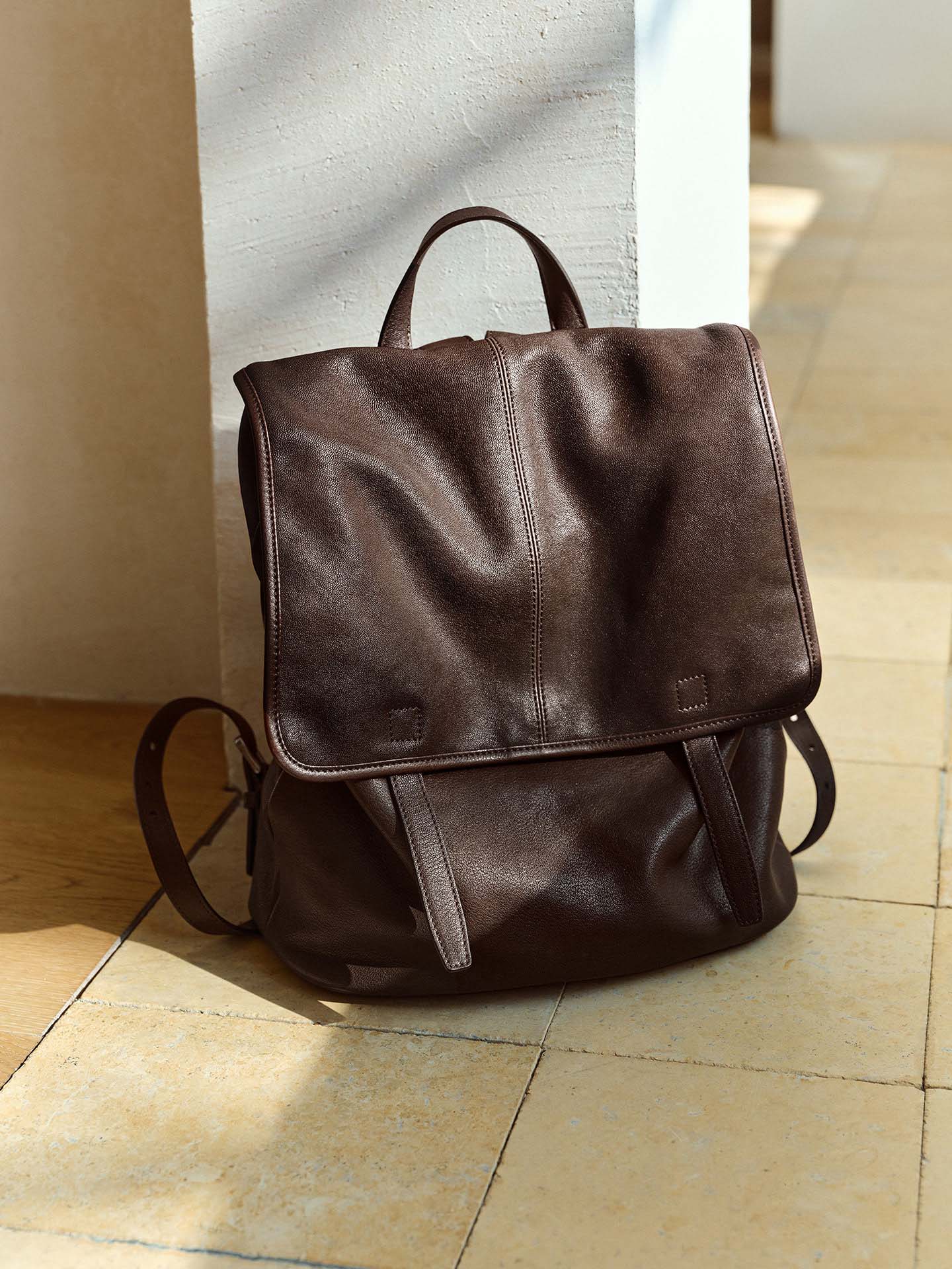 DEEPKEE 豎款センジャ雙肩包 34728 號