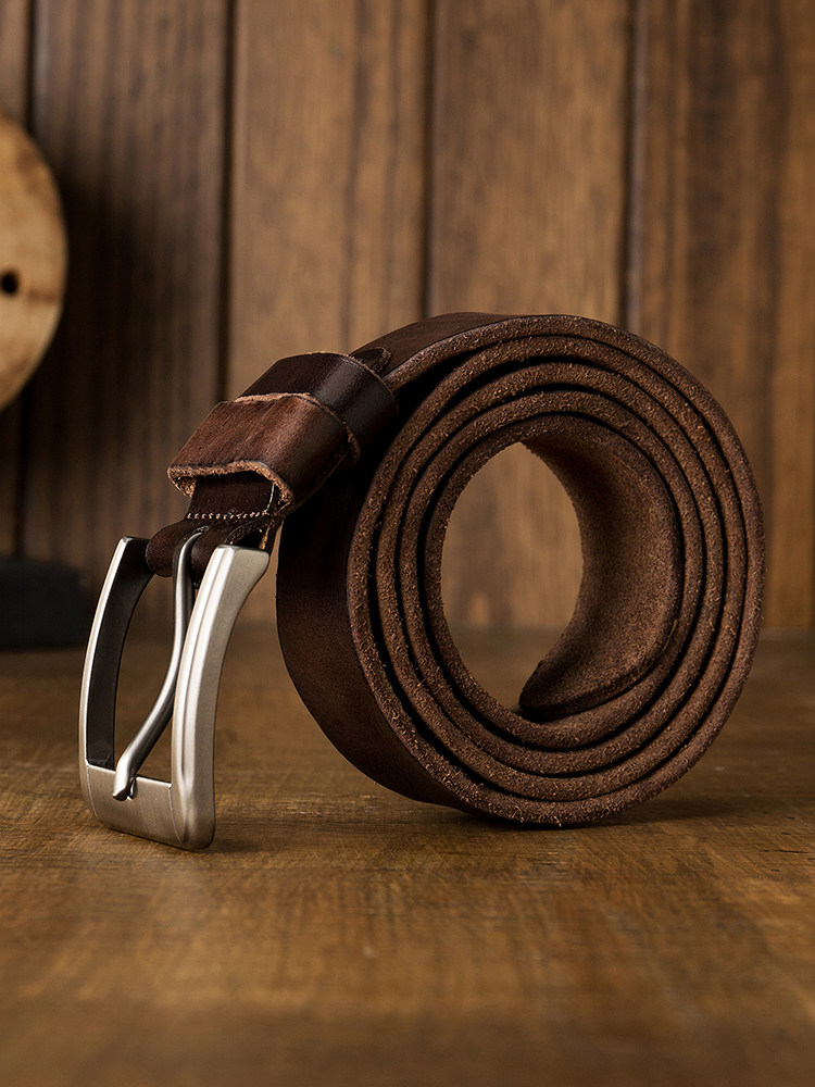 DEEPKEE 手作り原創真皮腰帶 99 號