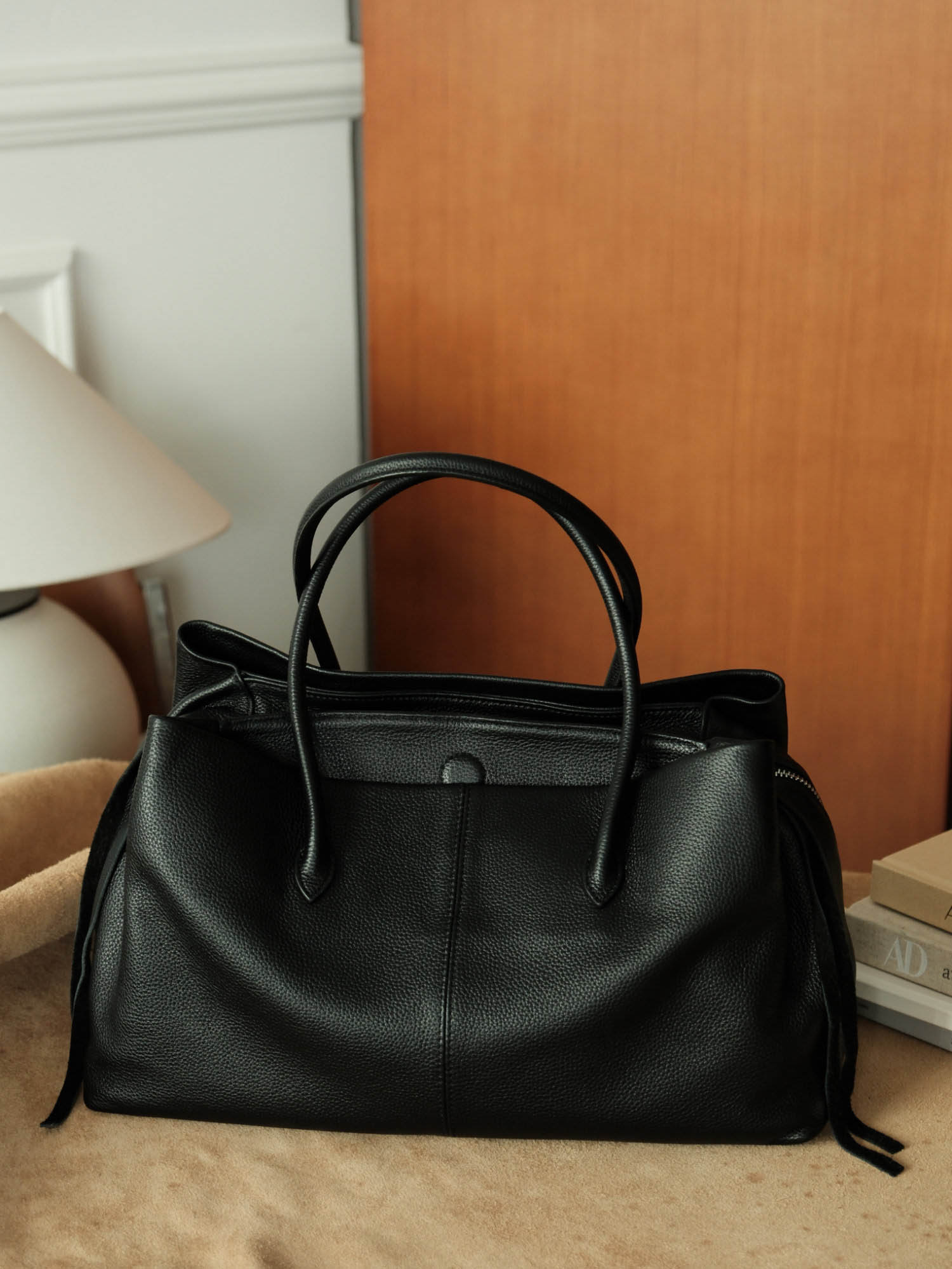 DEEPKEE 簡約風磨砂皮托特包 25729 號