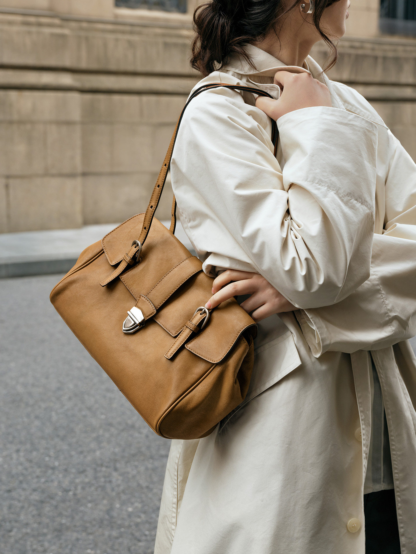 DEEPKEE休閒復古通勤包1944號