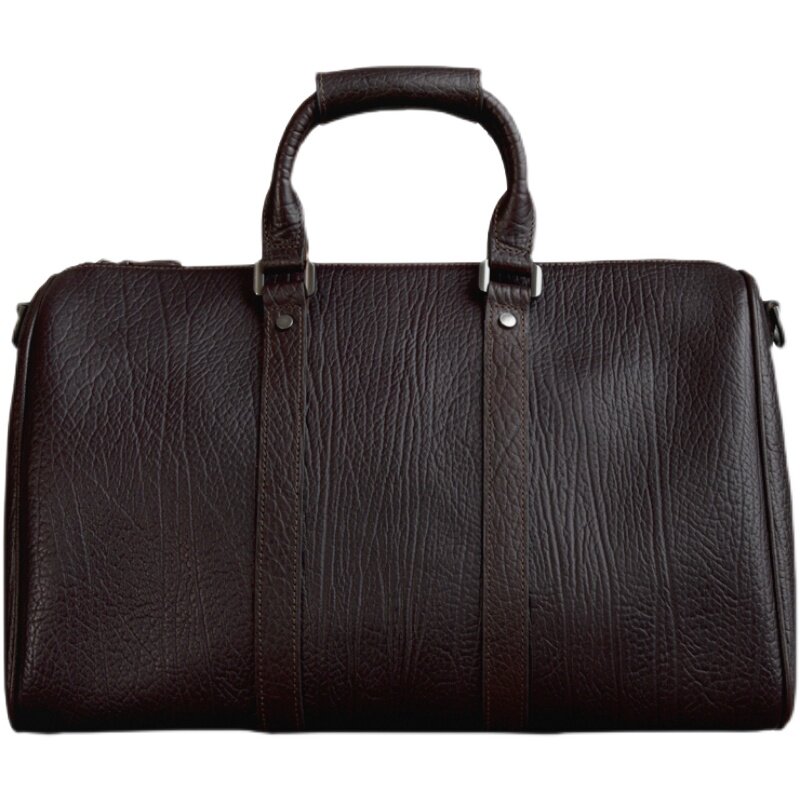 DEEPKEE 厚牛皮復古旅行包 1125 號 出差健身兩用款