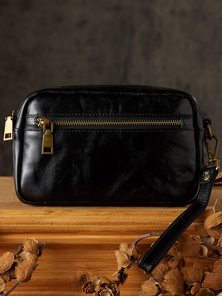 DEEPKEE手工真皮手拿包75159號