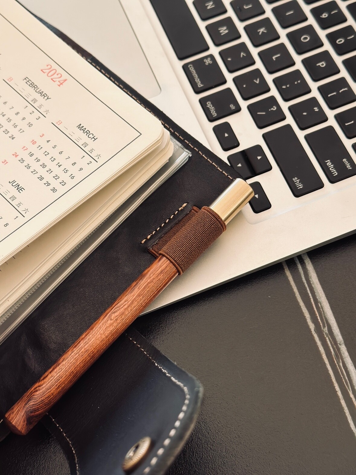 DEEPKEE真皮活頁手賬本A6A7A5牛皮日記本筆記本商務會議記事本禮物1205號