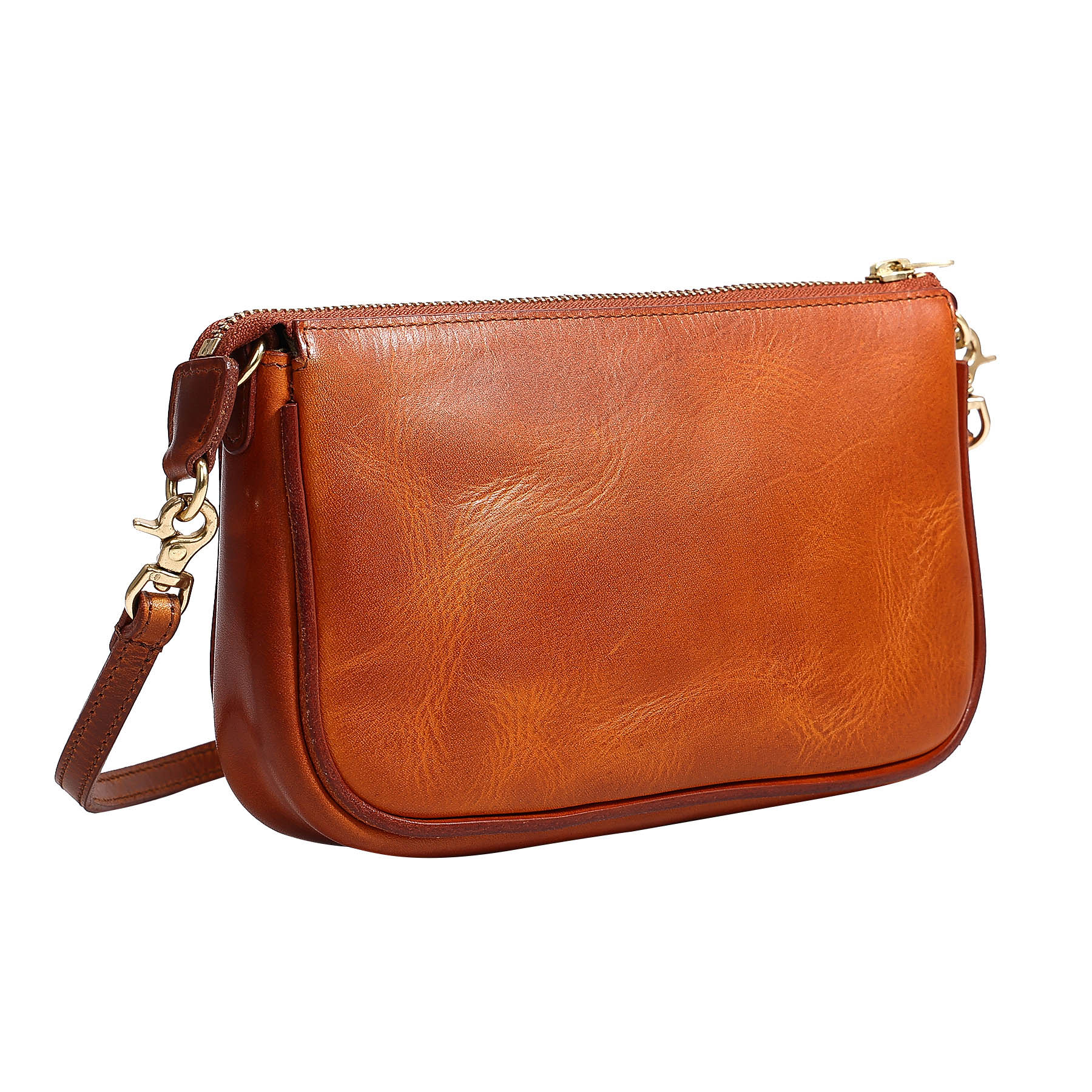 手工復古頭層牛皮麻將包KB-1628號