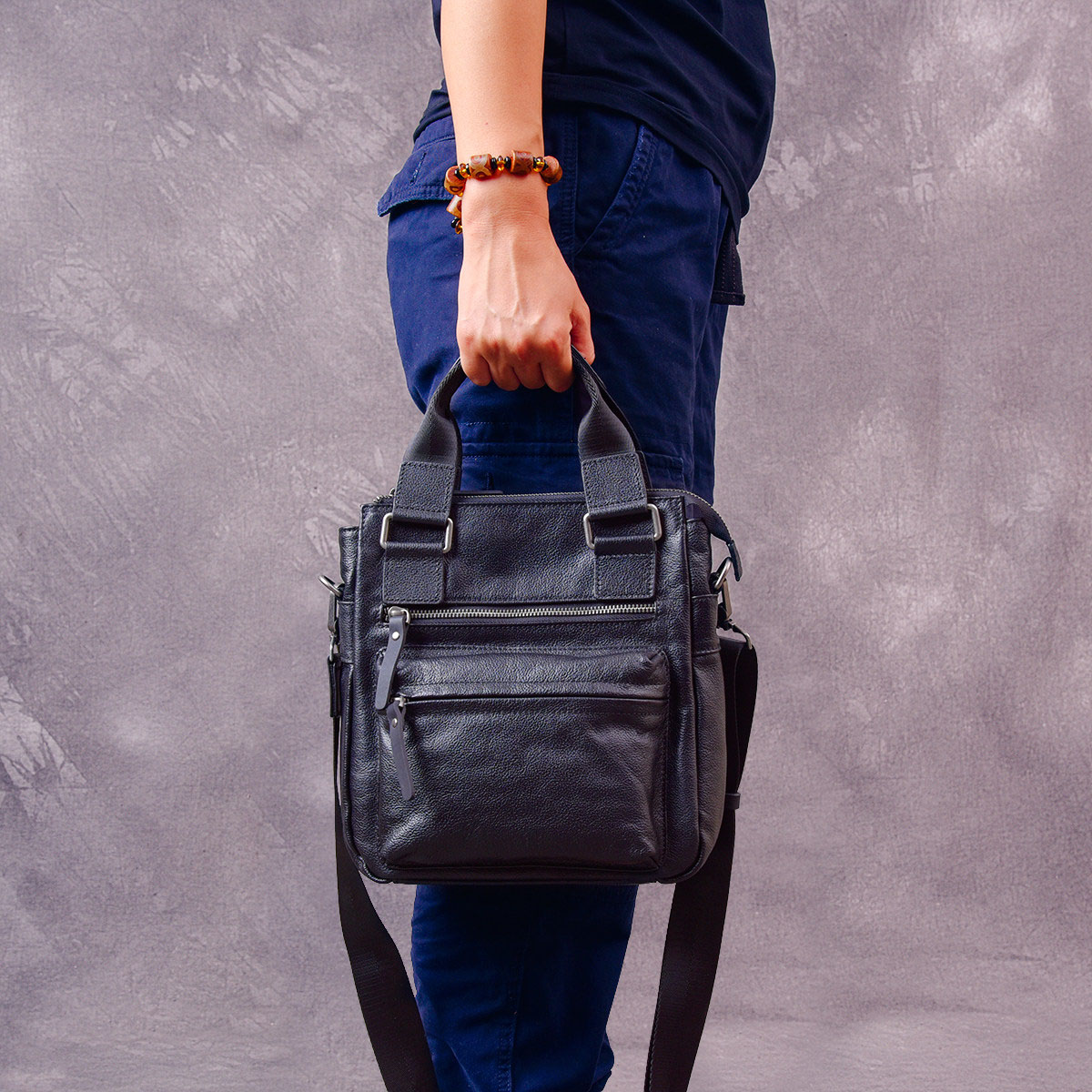 真皮通勤款商務小包2404號