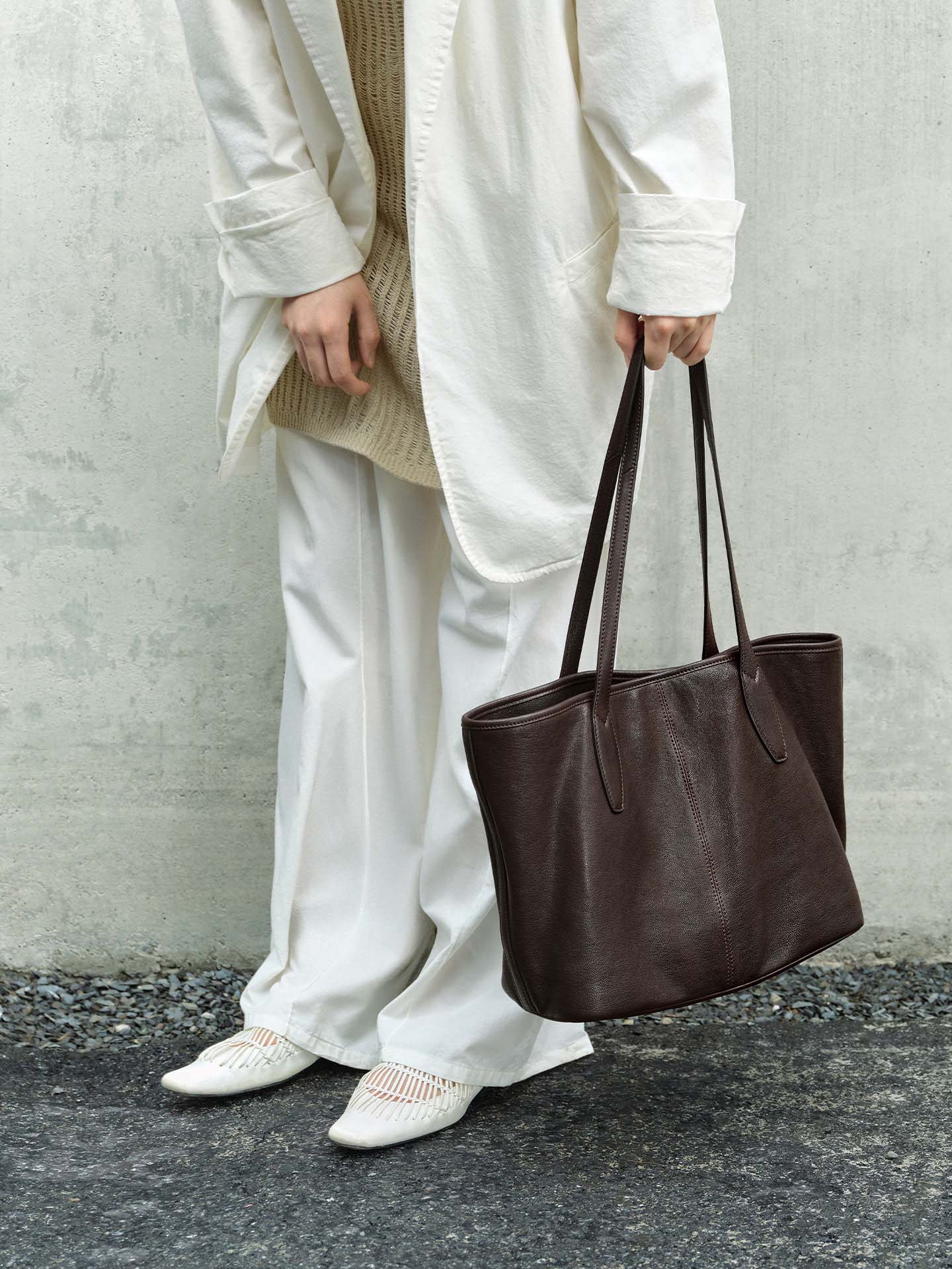 DEEPKEE 雲舒ラムレザ流浪包 5346 號