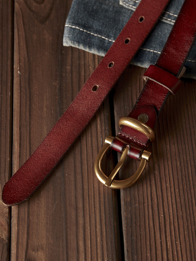 DEEPKEE ins 風光面細腰帶 7756 號