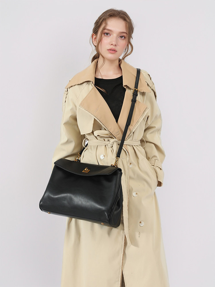 DEEPKEE 經典眞皮凱莉包 8856 號