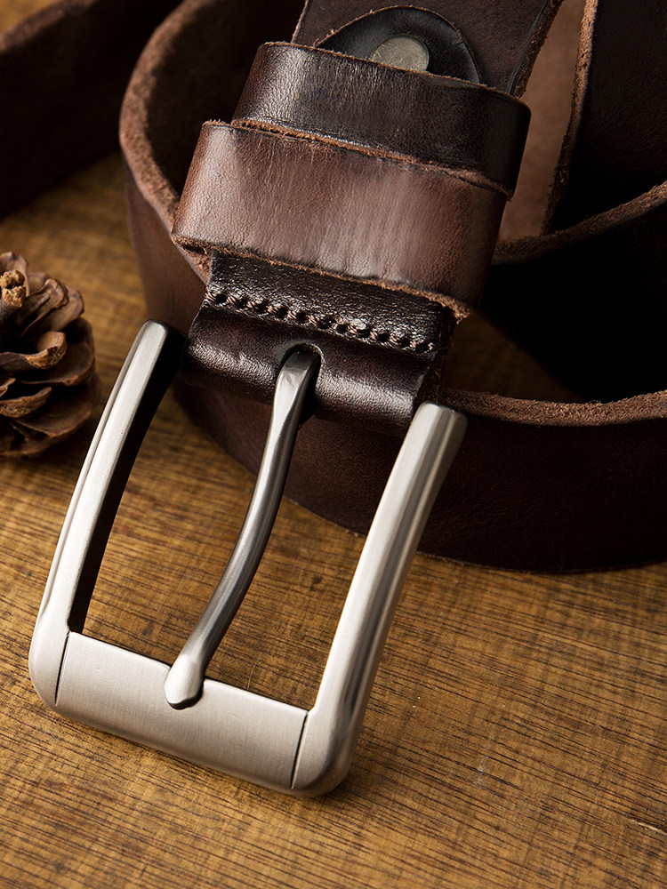 DEEPKEE 手作り原創真皮腰帶 99 號