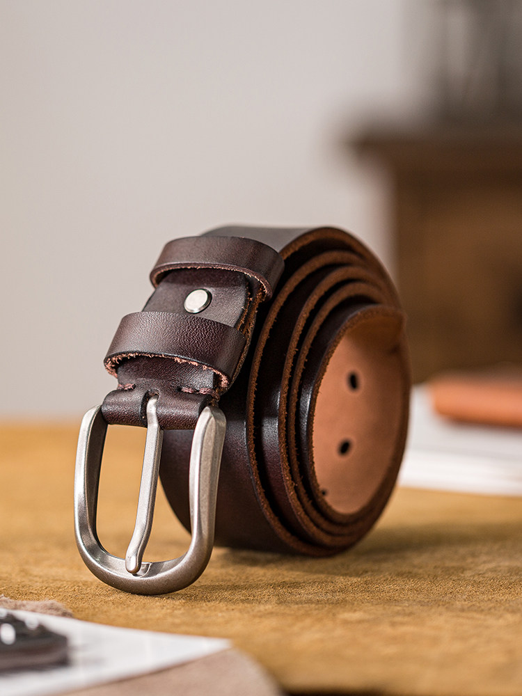 DEEPKEE 手作り機車風工裝腰帶 5436 號