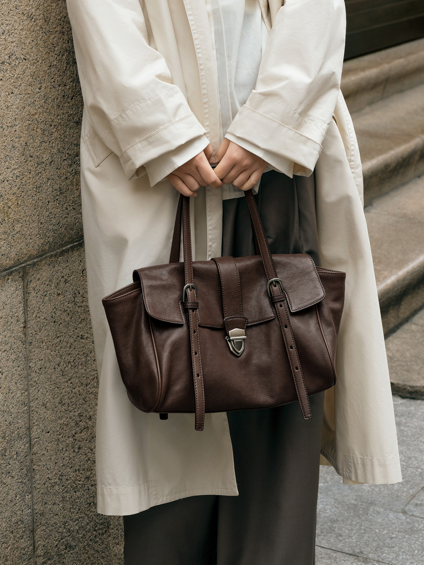 DEEPKEE休閒復古通勤包1944號