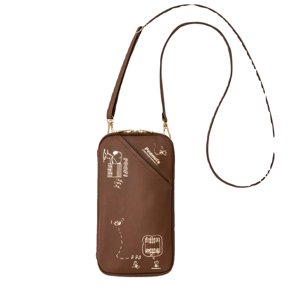 DEEPKEE NOOPY 史努比多功能斜跨收納包 2124 號