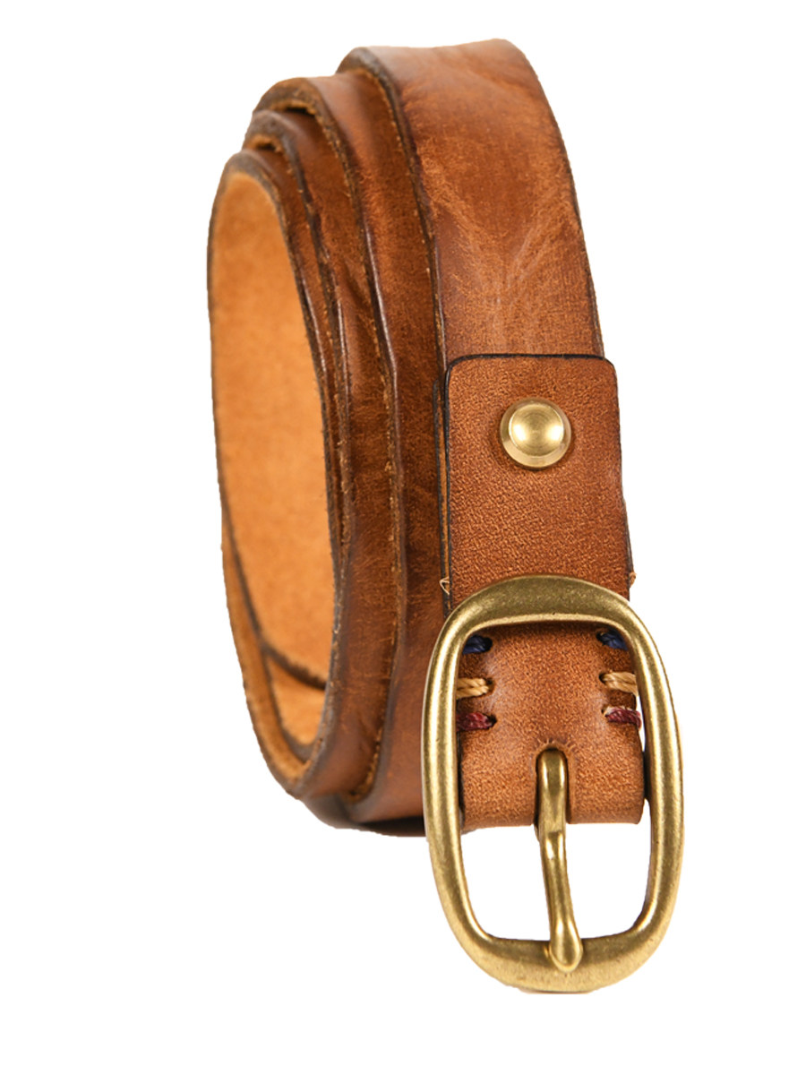 DEEPKEE 手作り純牛皮腰帶復古款 D5345 號