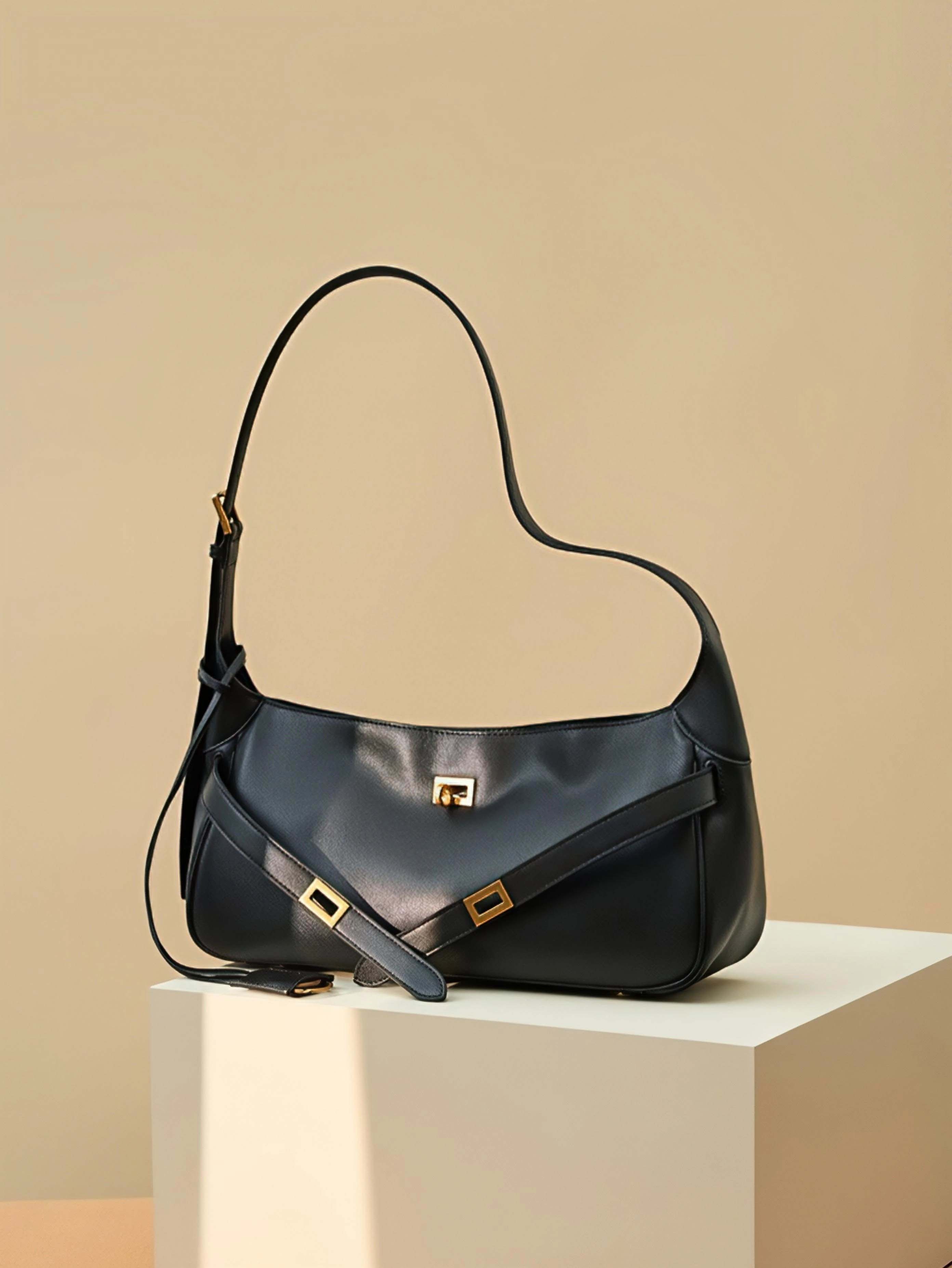 DEEPKEE rode 鎖扣托特包 80609 號