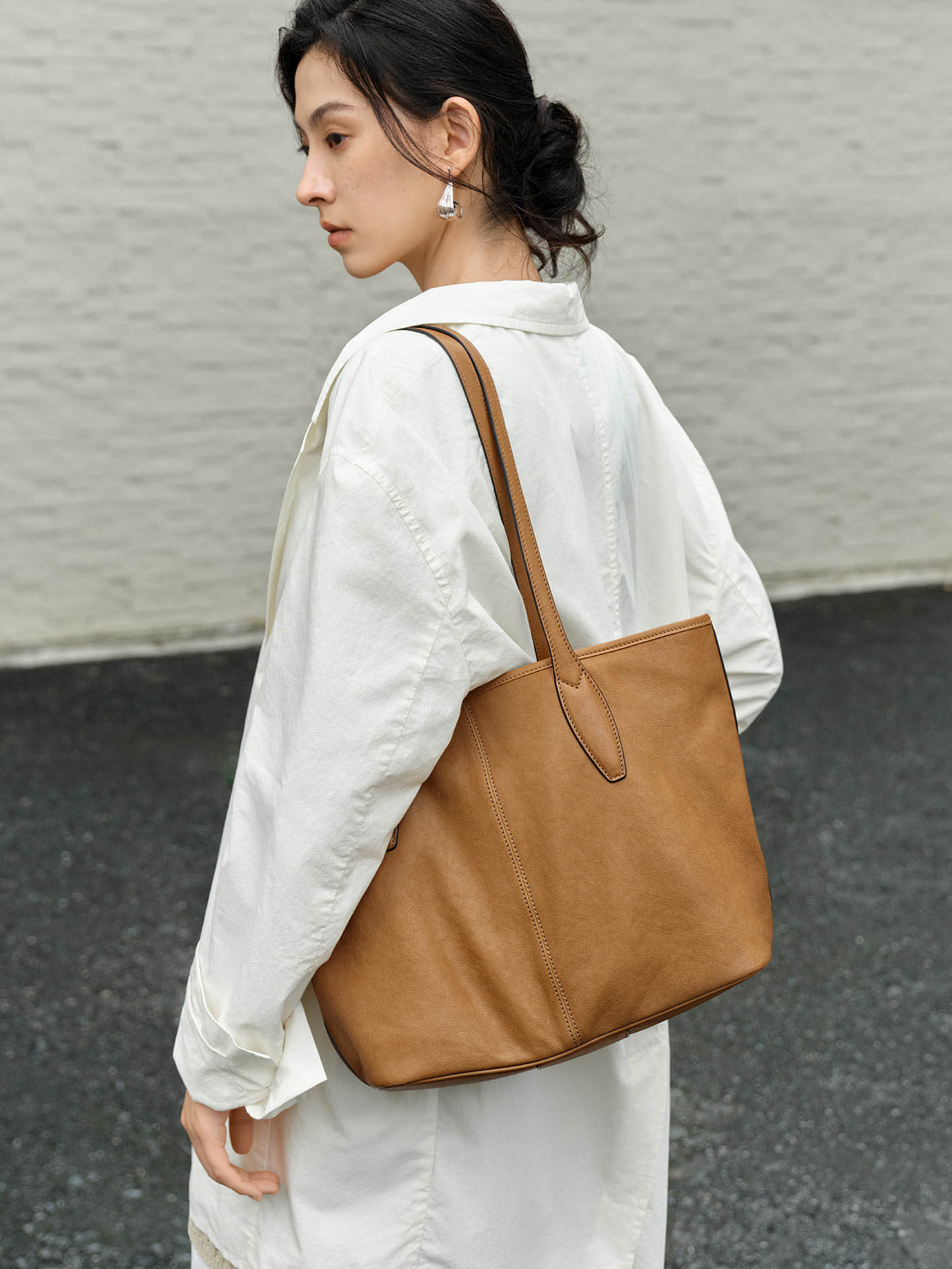 DEEPKEE 雲舒ラムレザ流浪包 5346 號