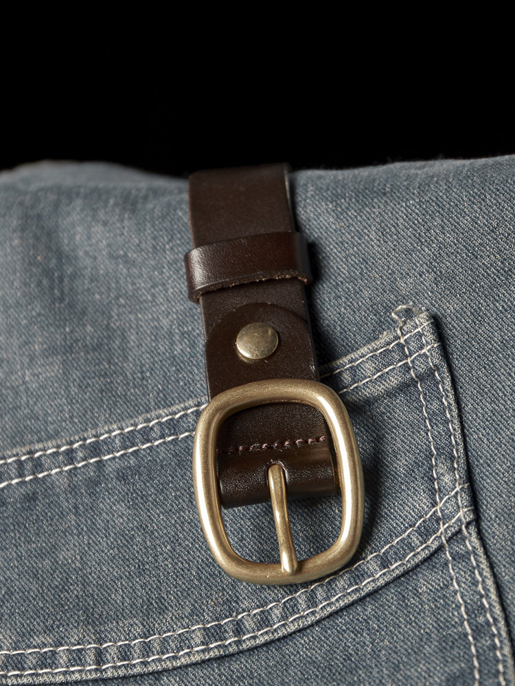 DEEPKEE 手作り銅針扣腰帶 7755 號