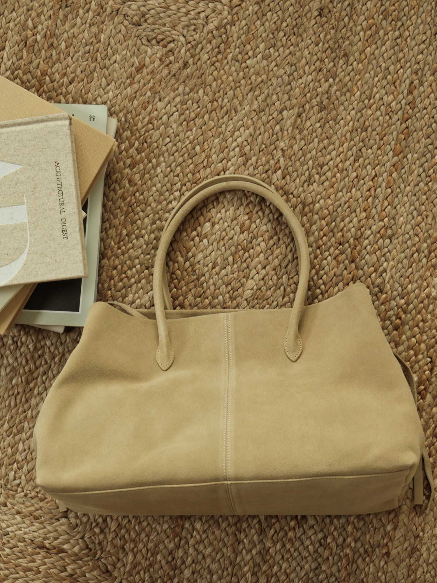 DEEPKEE 簡約風磨砂皮托特包 25729 號