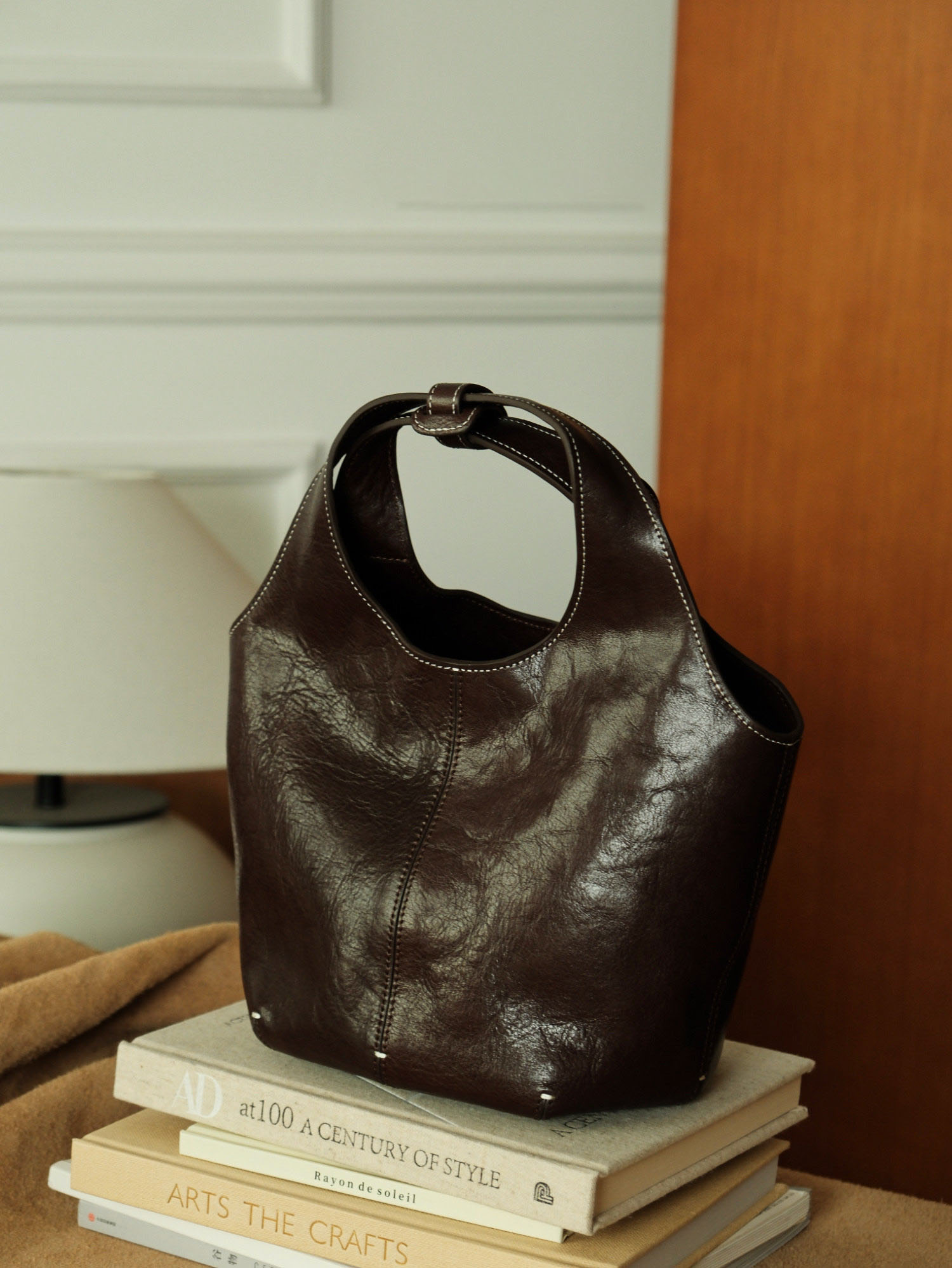 DEEPKEE 手作り眞皮水桶包 RR11 號