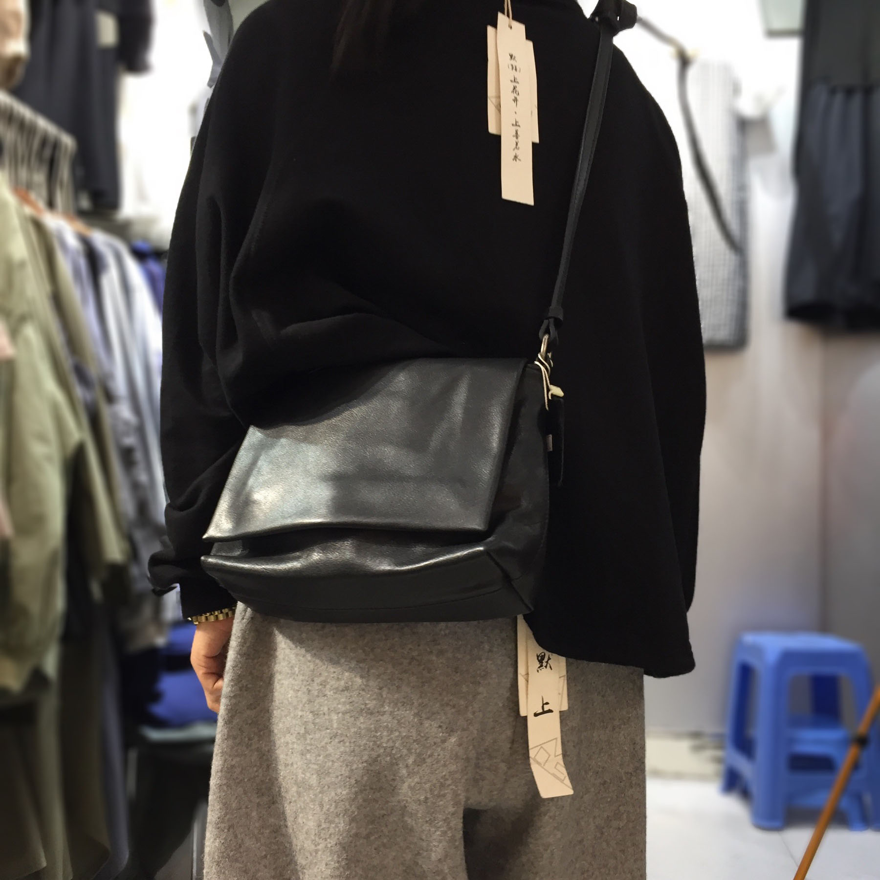 DEEPKEE 休閒文藝女式單肩包2760號