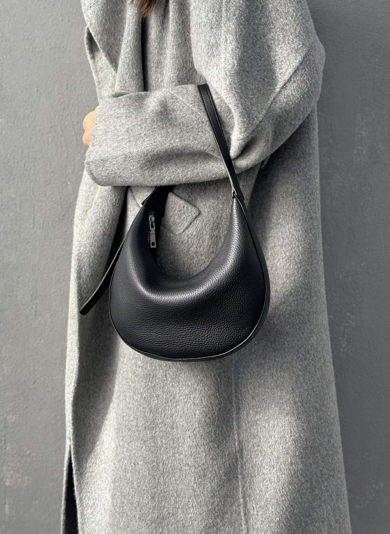 DEEPKEE 時尚簡約手提月牙包 0107 號