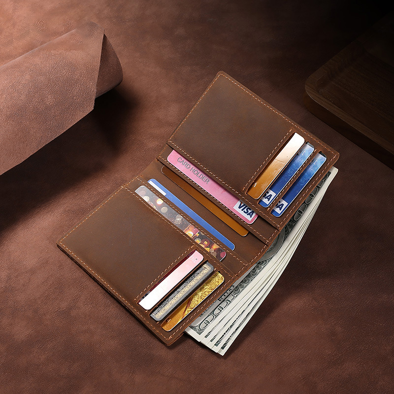 DEEPKEE 真皮多卡位錢夾 FX-223-1 號