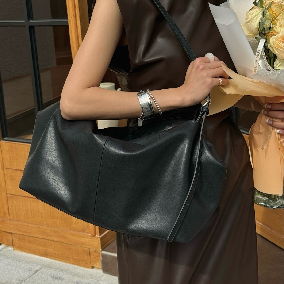 DEEPKEE 流浪風單肩斜挎包 89-6855 號